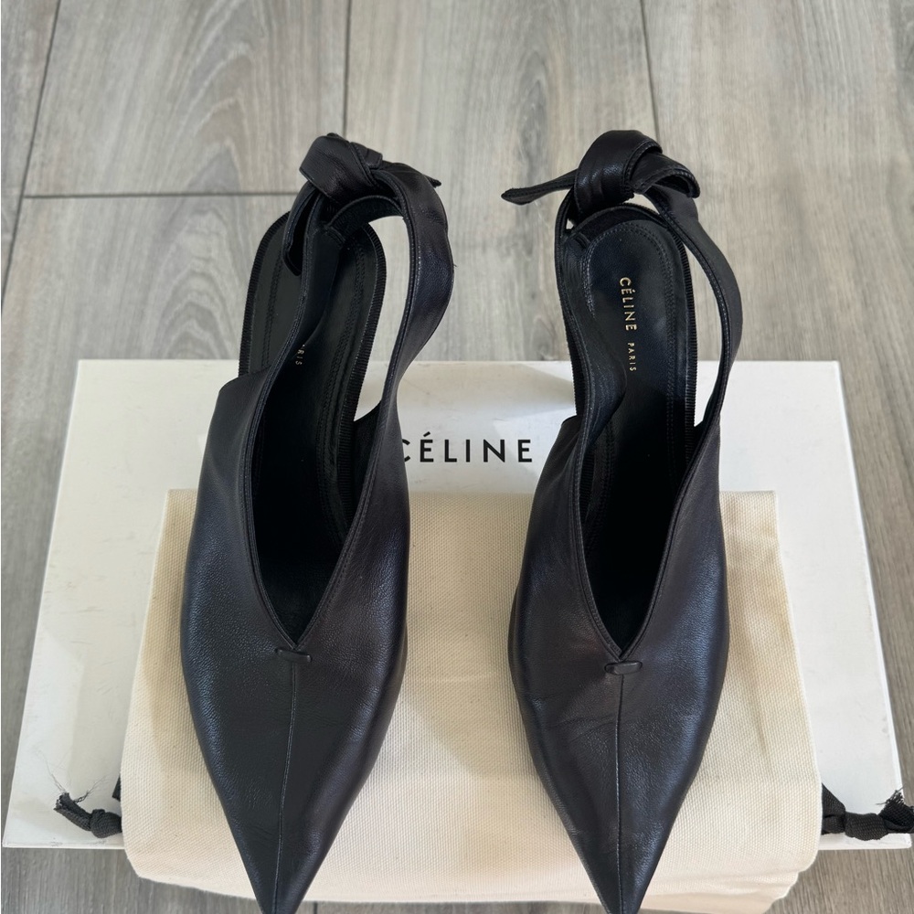 Old Celine Slingback